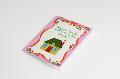 Joyous Home Holiday Greeting Card