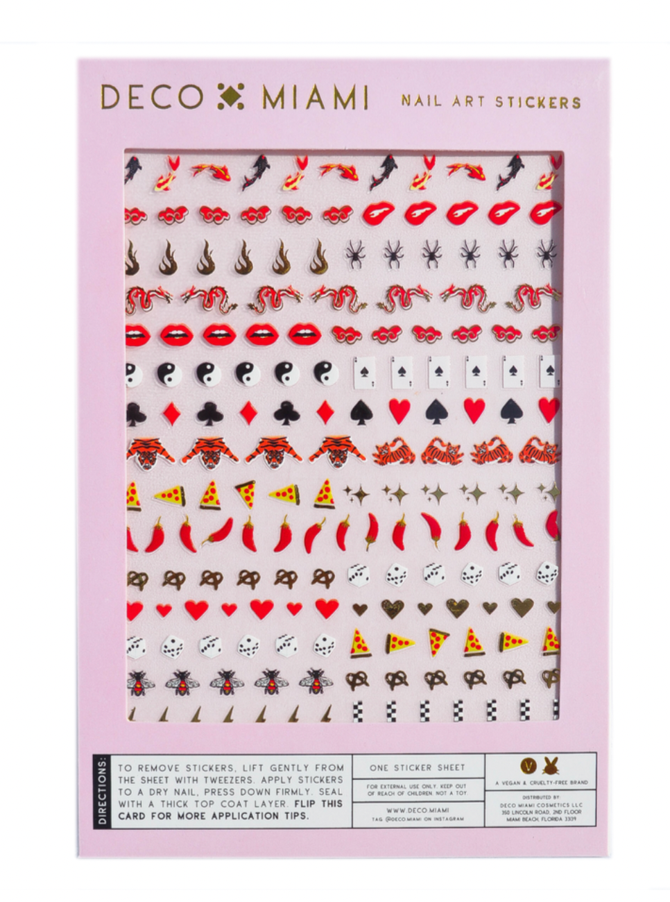 Jackpot Nail Art Stickers - Deco Beauty, Manicure