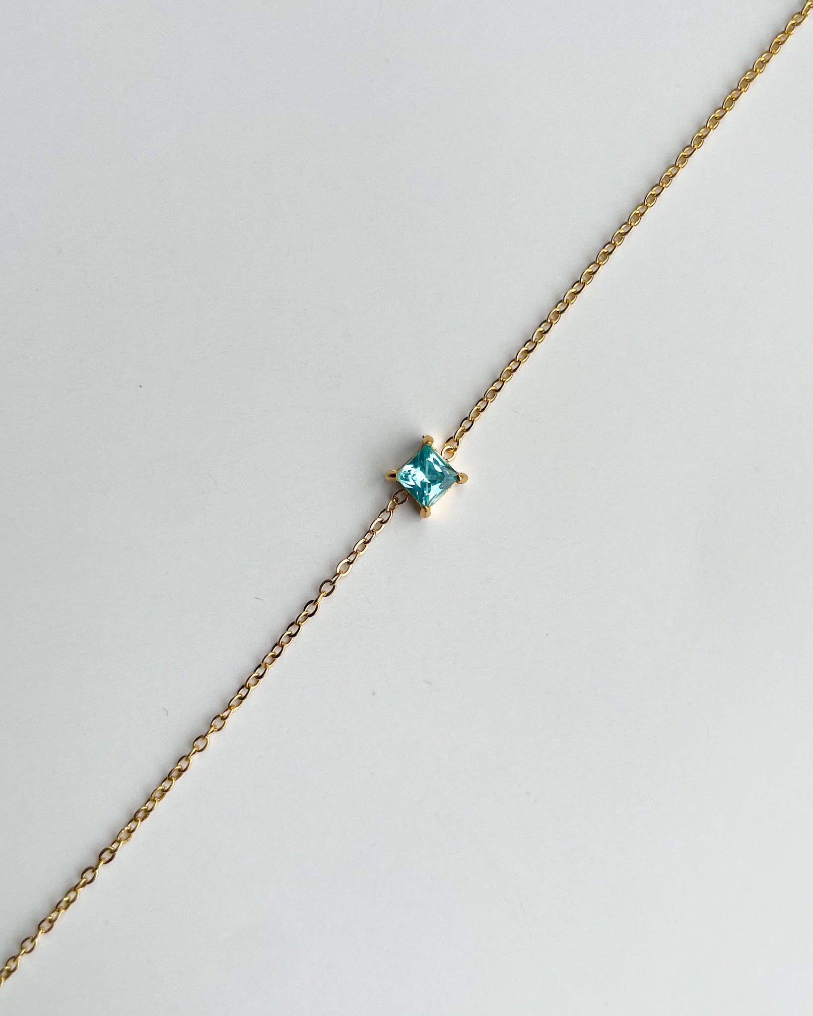 Jewelz Birthstone Bracelet blue topaz