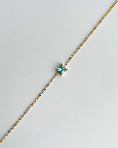 Jewelz Birthstone Bracelet blue topaz
