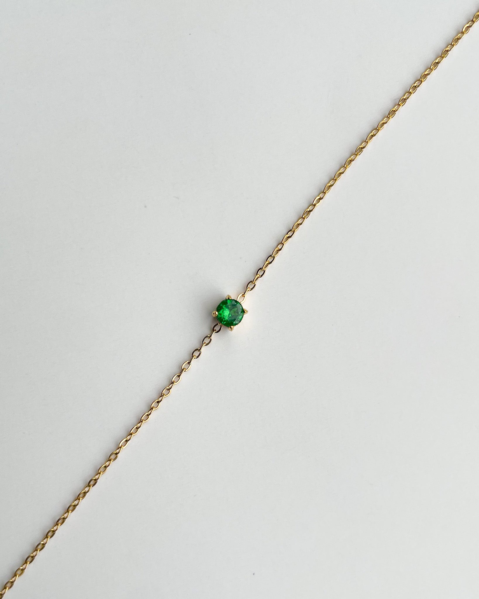 Jewelz Birthstone Bracelet emerald