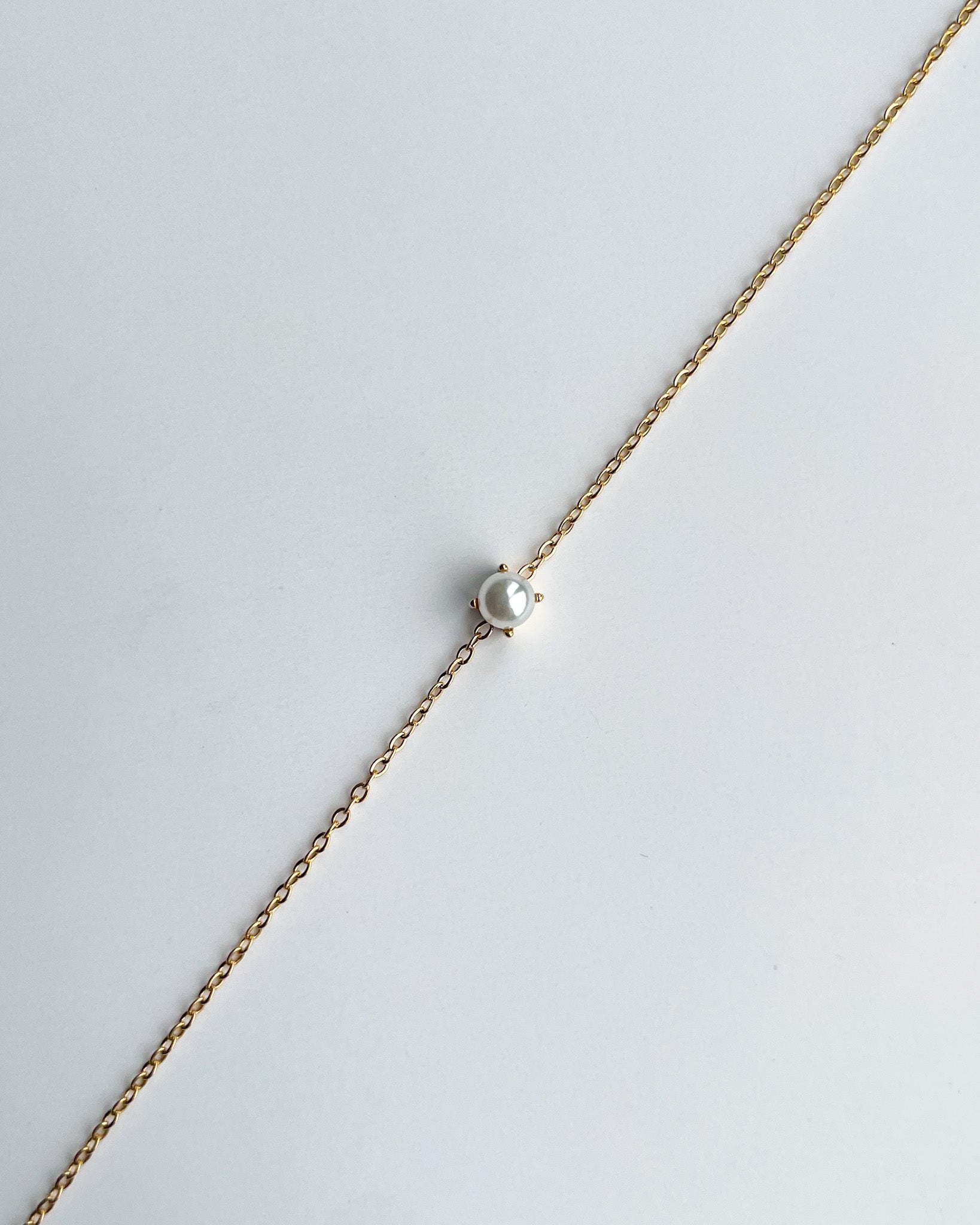 Jewelz Birthstone Bracelet pearl