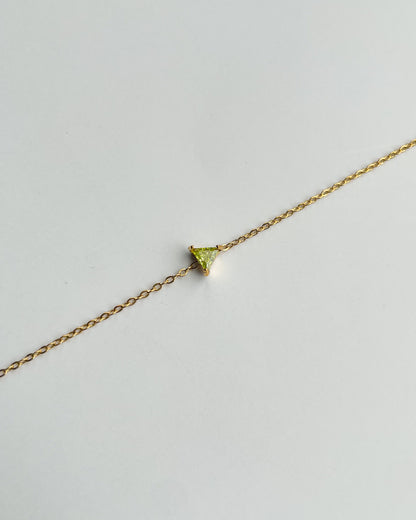 Jewelz Birthstone Bracelet peridot