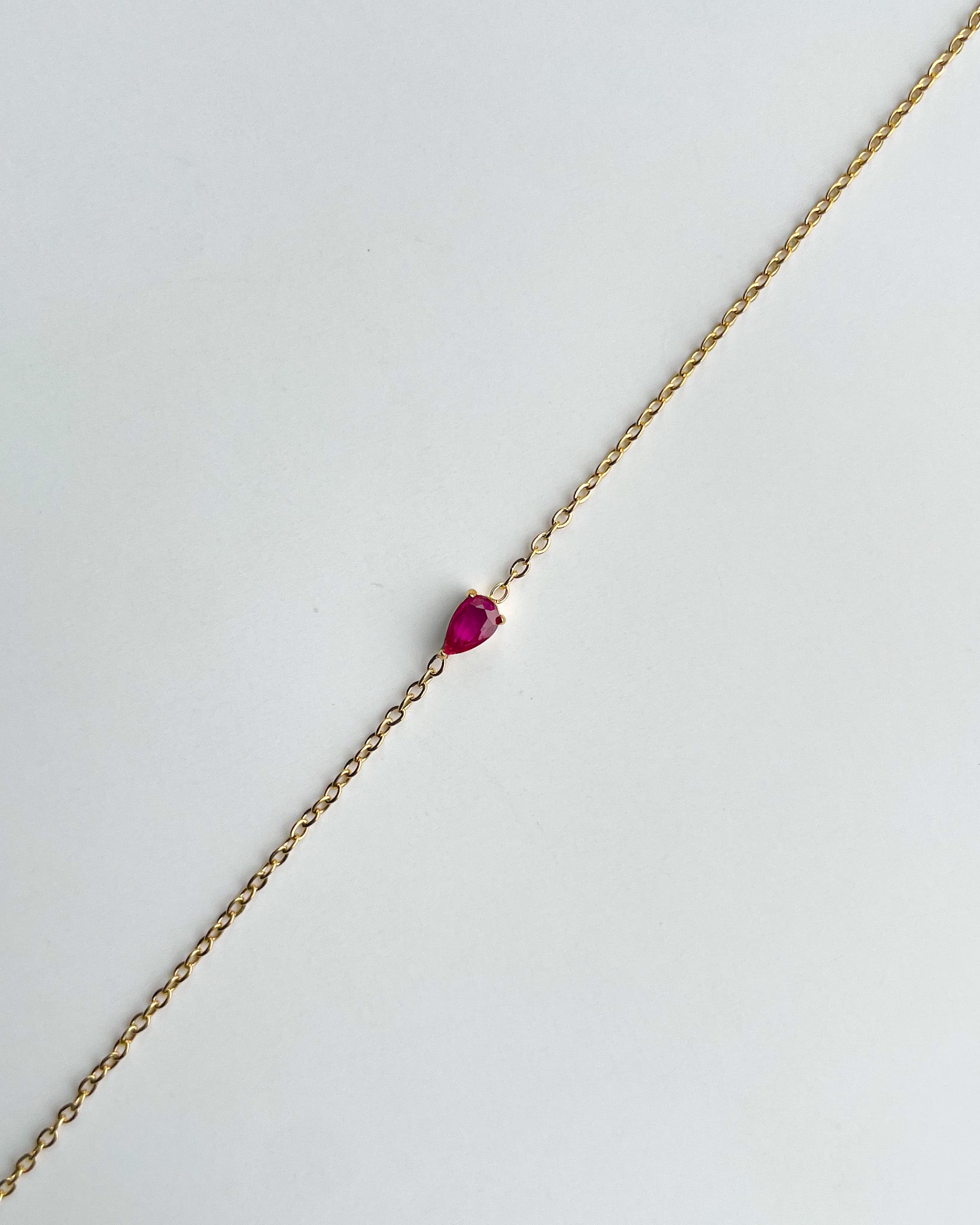 Jewelz Birthstone Bracelet ruby