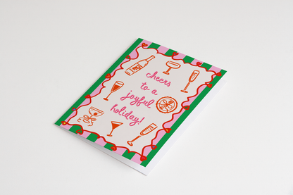 Joyful Holiday Greeting Card