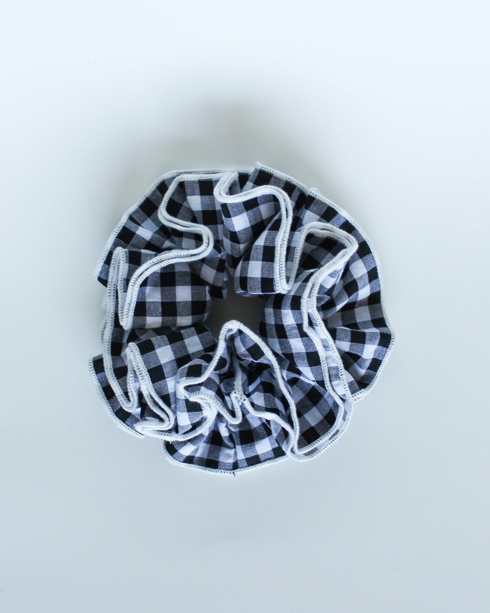 【ADANOLA】Gingham Scrunchie Gingham Scrunchies – Shop Miss A