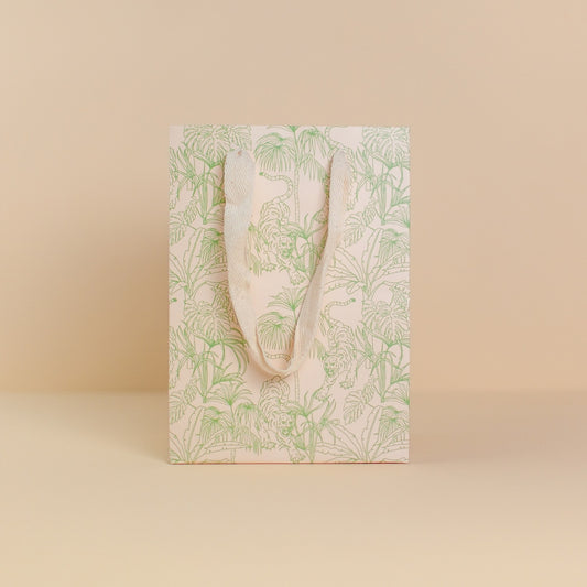 Jungle Print Small Gift Bag
