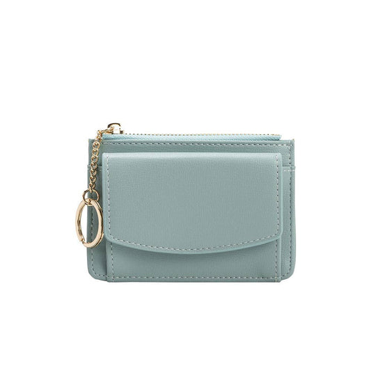 Kara Sky Blue Vegan Wallet