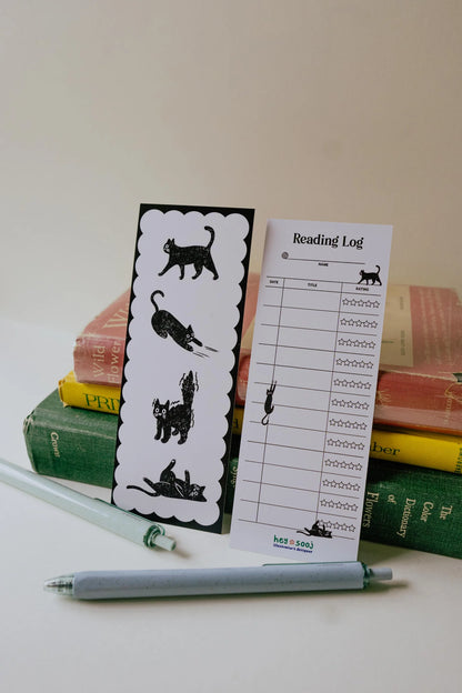 Purrfect Literature Bookmark