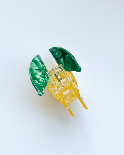 Lemon Hair Claw Clip