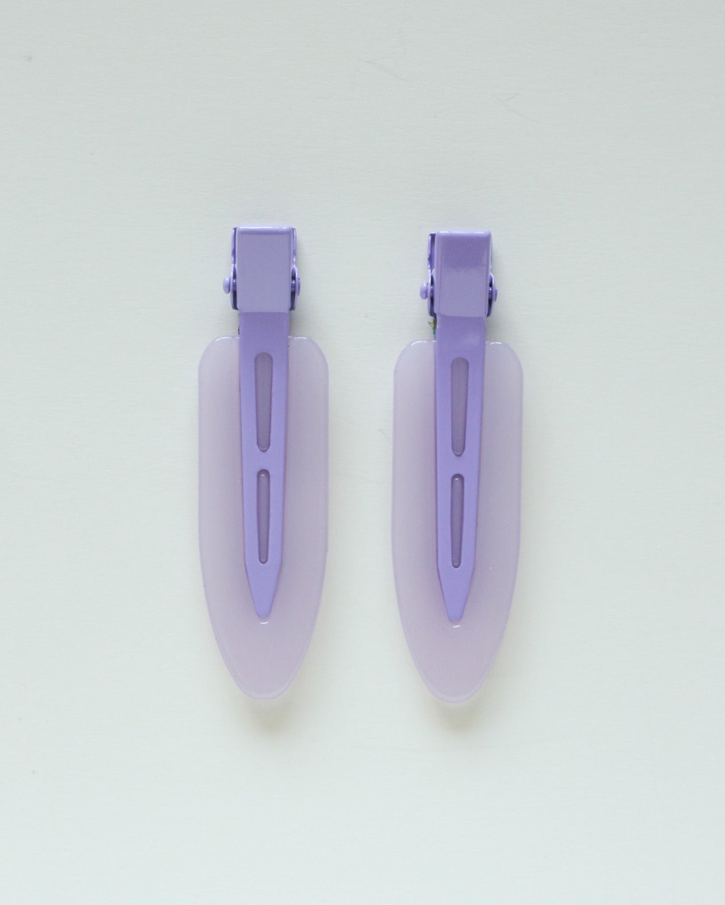 Lilac Crease Free Hair Clip Set