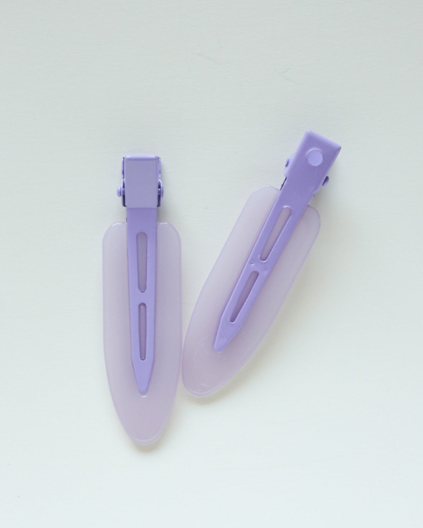 Lilac Crease Free Hair Clip Set