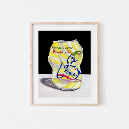 Limoncello La Croix Art Print