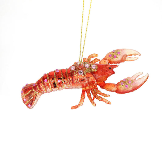 Lobster Glass Ornament
