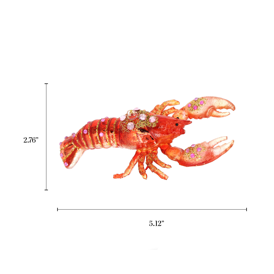 Lobster Glass Ornament