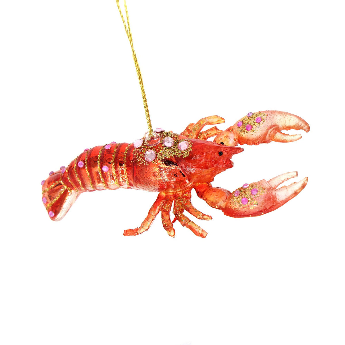 Lobster Glass Ornament
