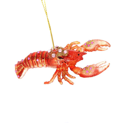 Lobster Glass Ornament