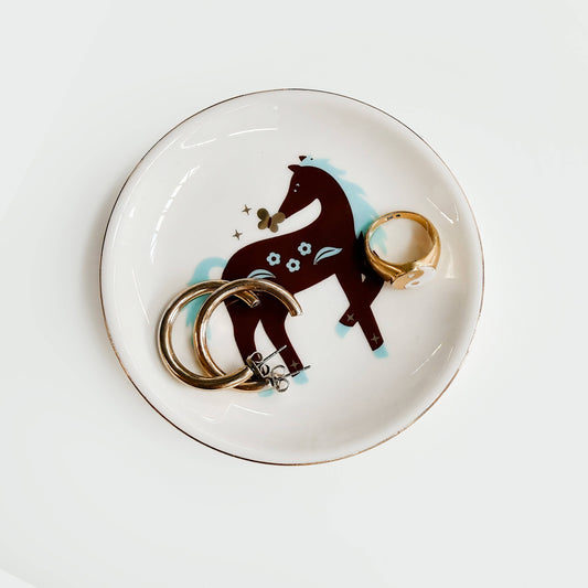 Lucky Horse Ring Dish