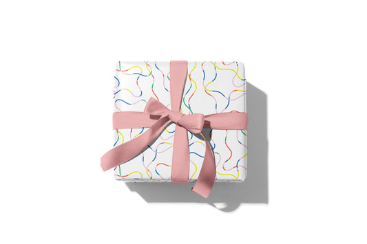 Magic Pencil Abstract Squiggle Gift Wrap Roll