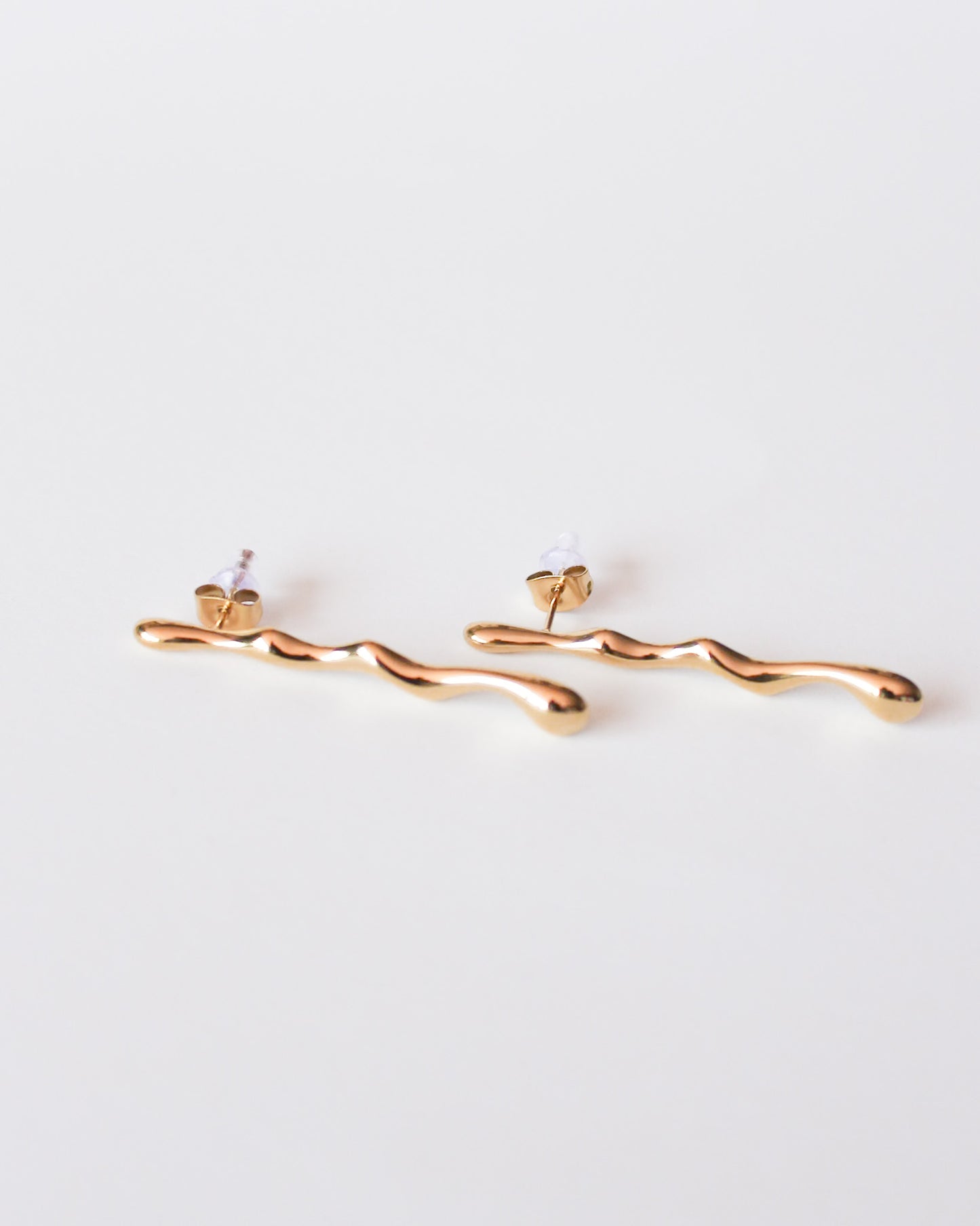 Manon Liquid Gold Stud Earrings