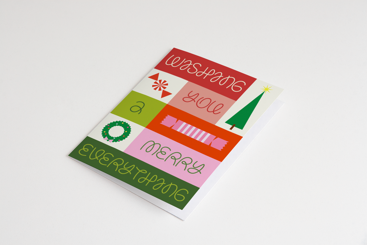 Merry Everything Holiday Greeting Card