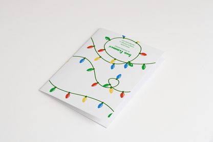 Merry Lights Holiday Greeting Card
