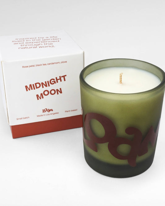 Midnight Moon Candle - Loam Candles