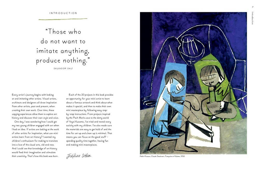 Mini Artists Book: 20 Projects Inspired by Great Artists