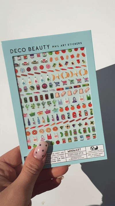 Minimart Nail Art Stickers