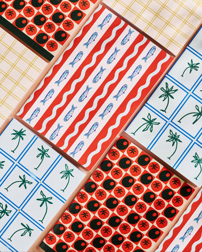 Palm Grid Weekly Planner