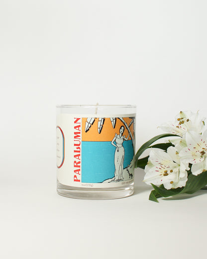 Paraluman Soy Candle - Ginger + Santal + Cedarwood + Saffron