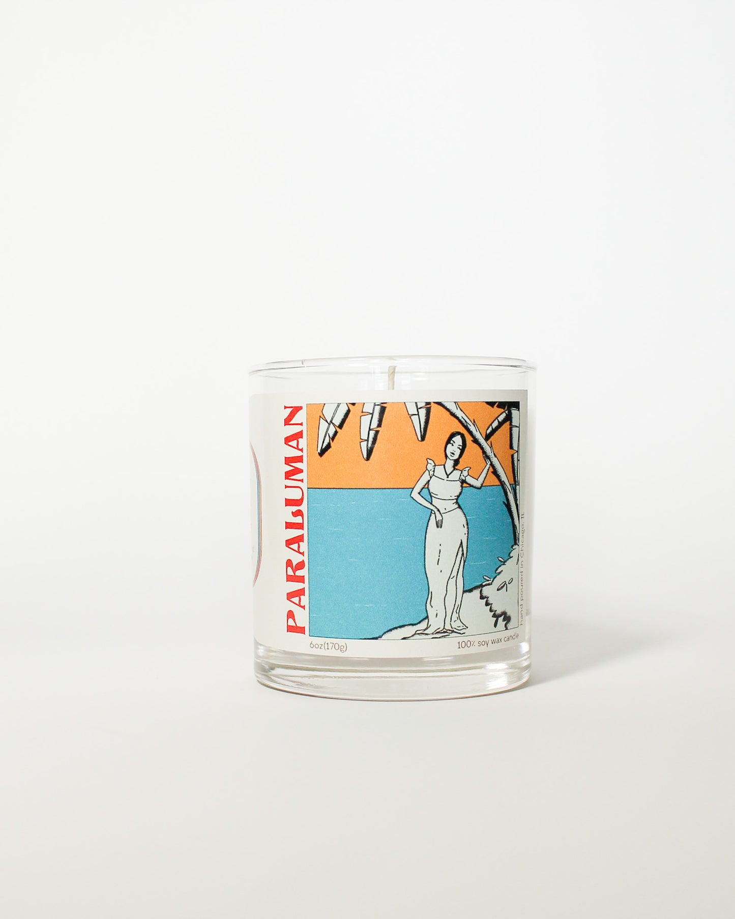 Paraluman Soy Candle - Ginger + Santal + Cedarwood + Saffron