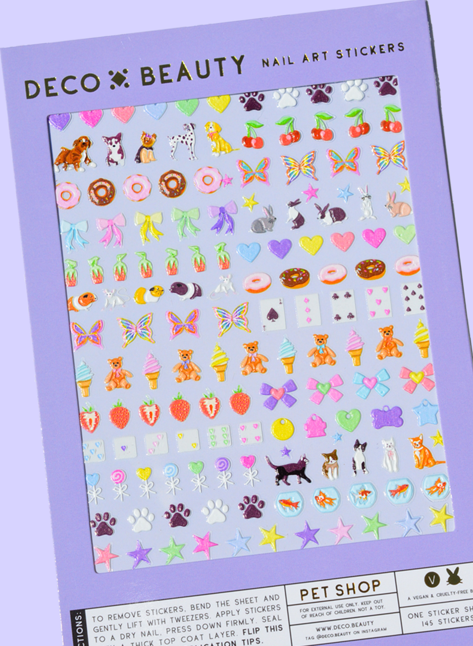 Pet Shop Nail Art Stickers - deco Beauty