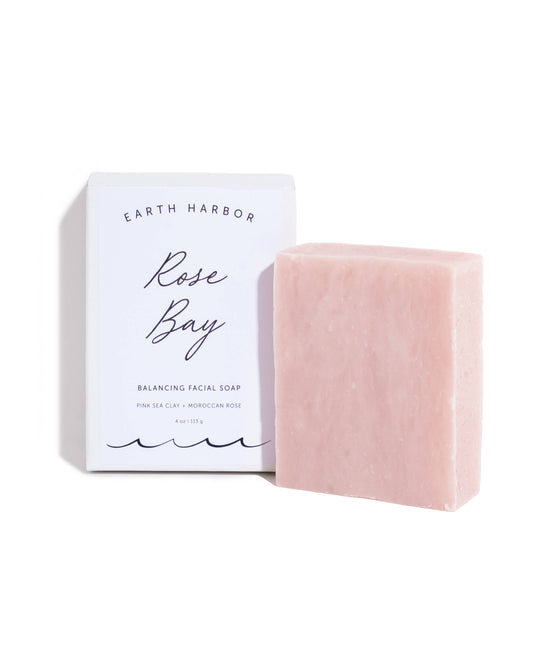 Pink Sea Clay balancing Face Soap