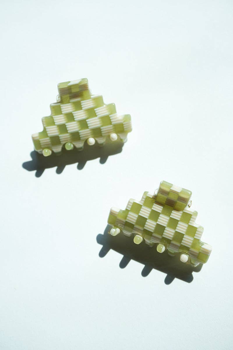 Pyramid Hair Claw Set