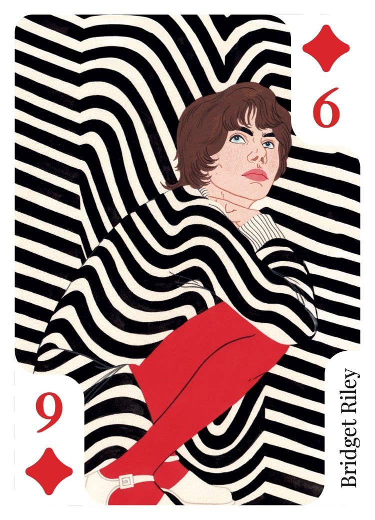 Queen of Arts: Women Artists Book and Playing Cards