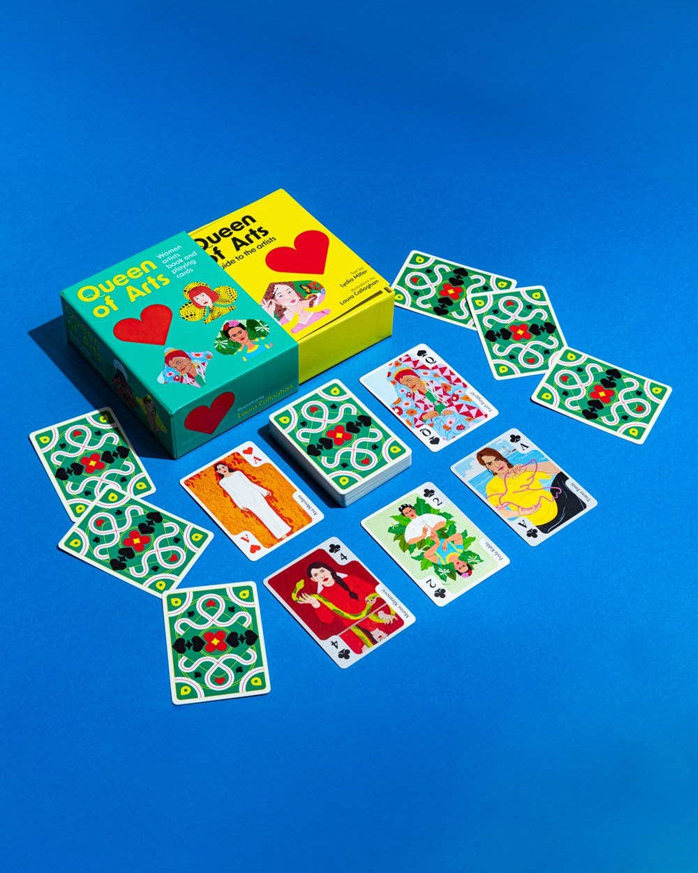 Queen of Arts: Women Artists Book and Playing Cards