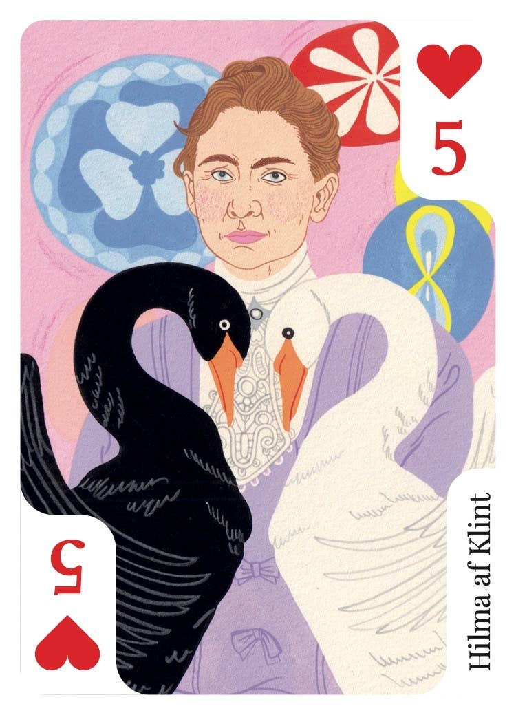 Queen of Arts: Women Artists Book and Playing Cards