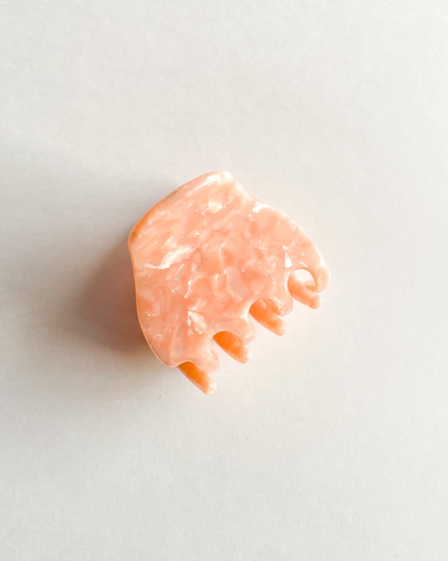 Salmon Small Hair Clip