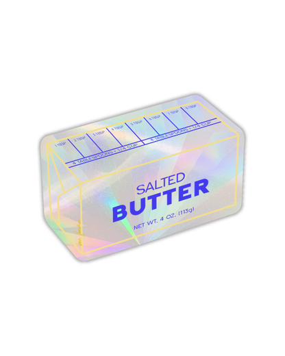 Salted Butter Sun Catcher Rainbow Maker Decal