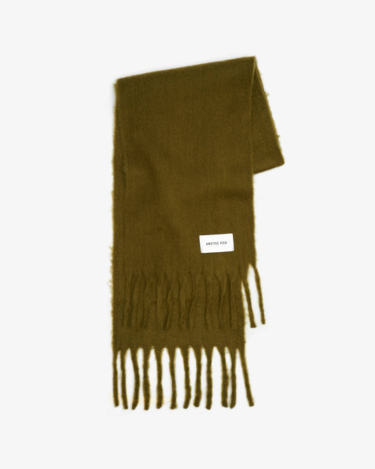 Sea Kelp Green Reykjavik Recyled Bottle Scarf