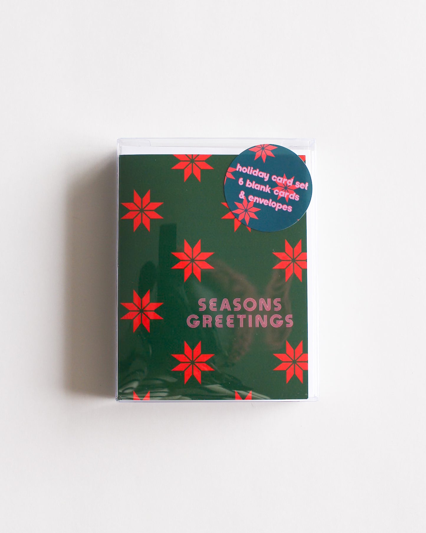 Seasons Greetings Holiday Greeting Card Set