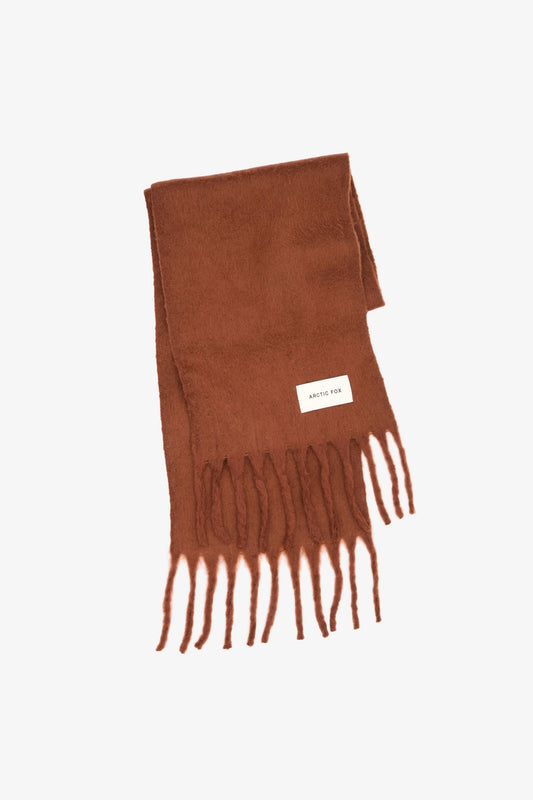 Sepia Brown Reykjavik Recyled Bottle Scarf
