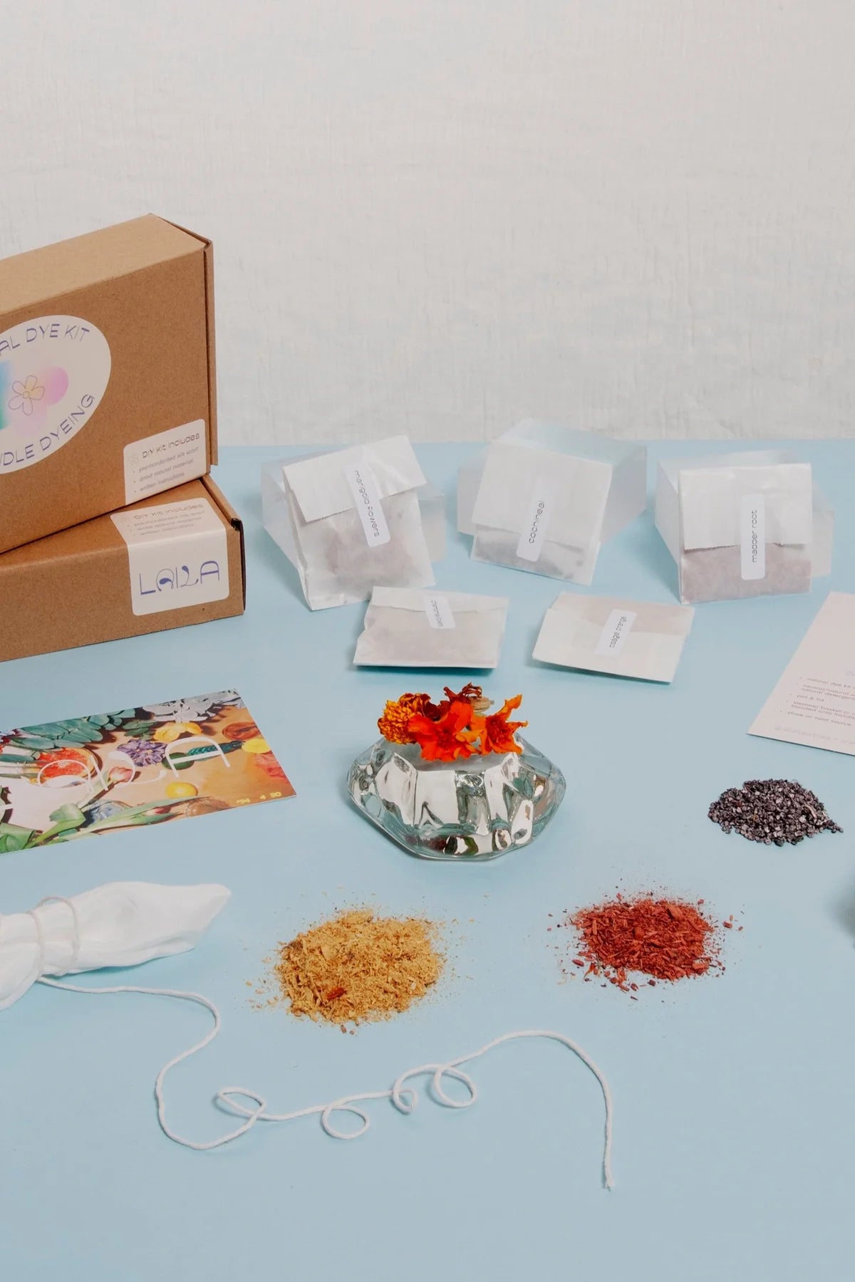 Silk Scarf Natural Dye Kit - Laila Textiles