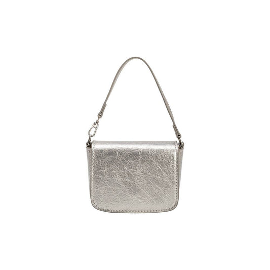 Sonnet Silver Mini Crossbody Bag Melie Bianco