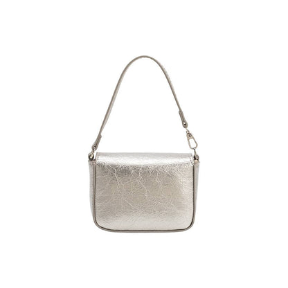 Sonnet Silver Mini Crossbody Bag Melie Bianco