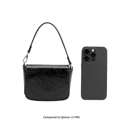 Sonnet Silver Mini Crossbody Bag Melie Bianco