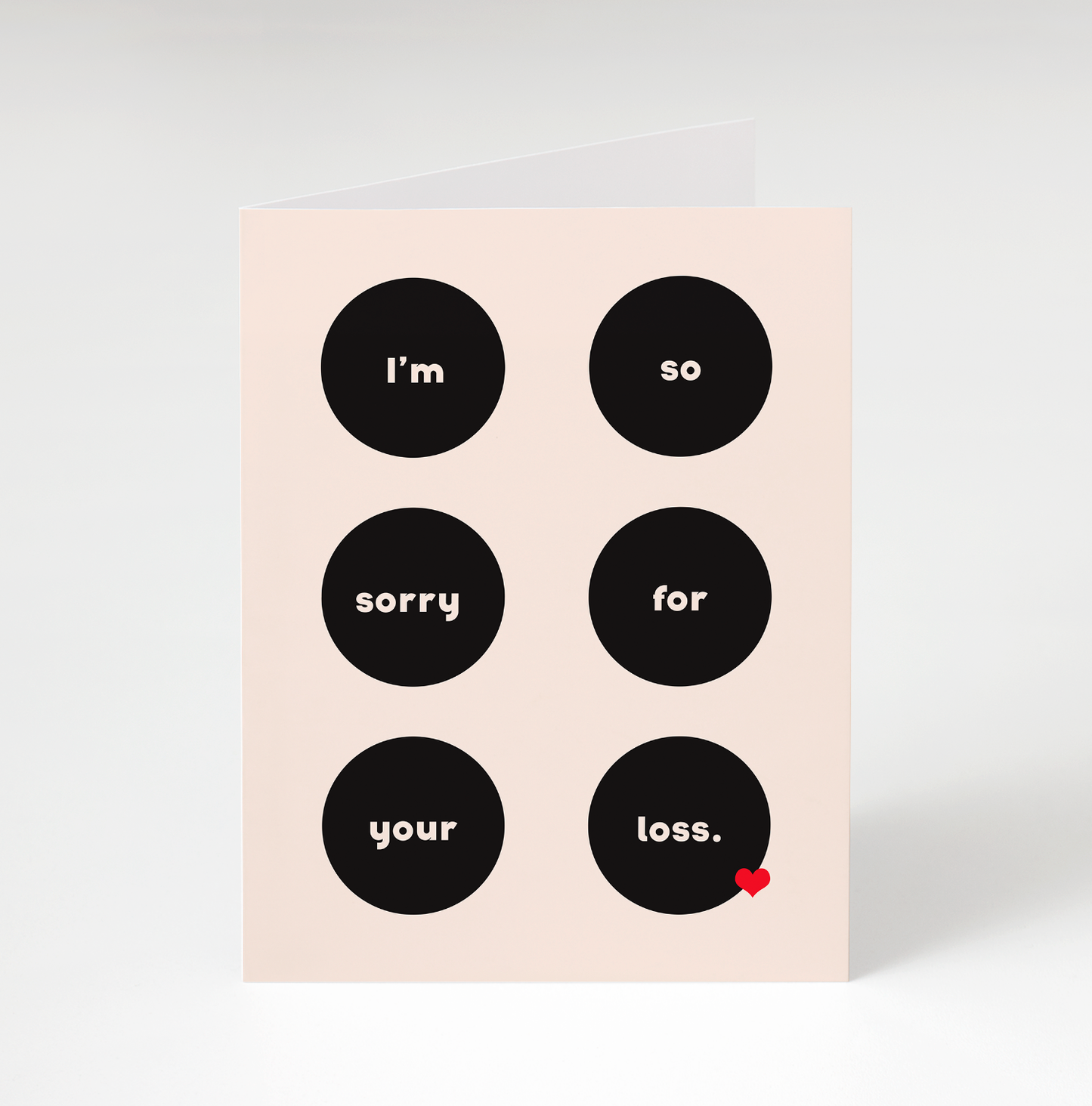 Sorry For Your Loss Greeting Card