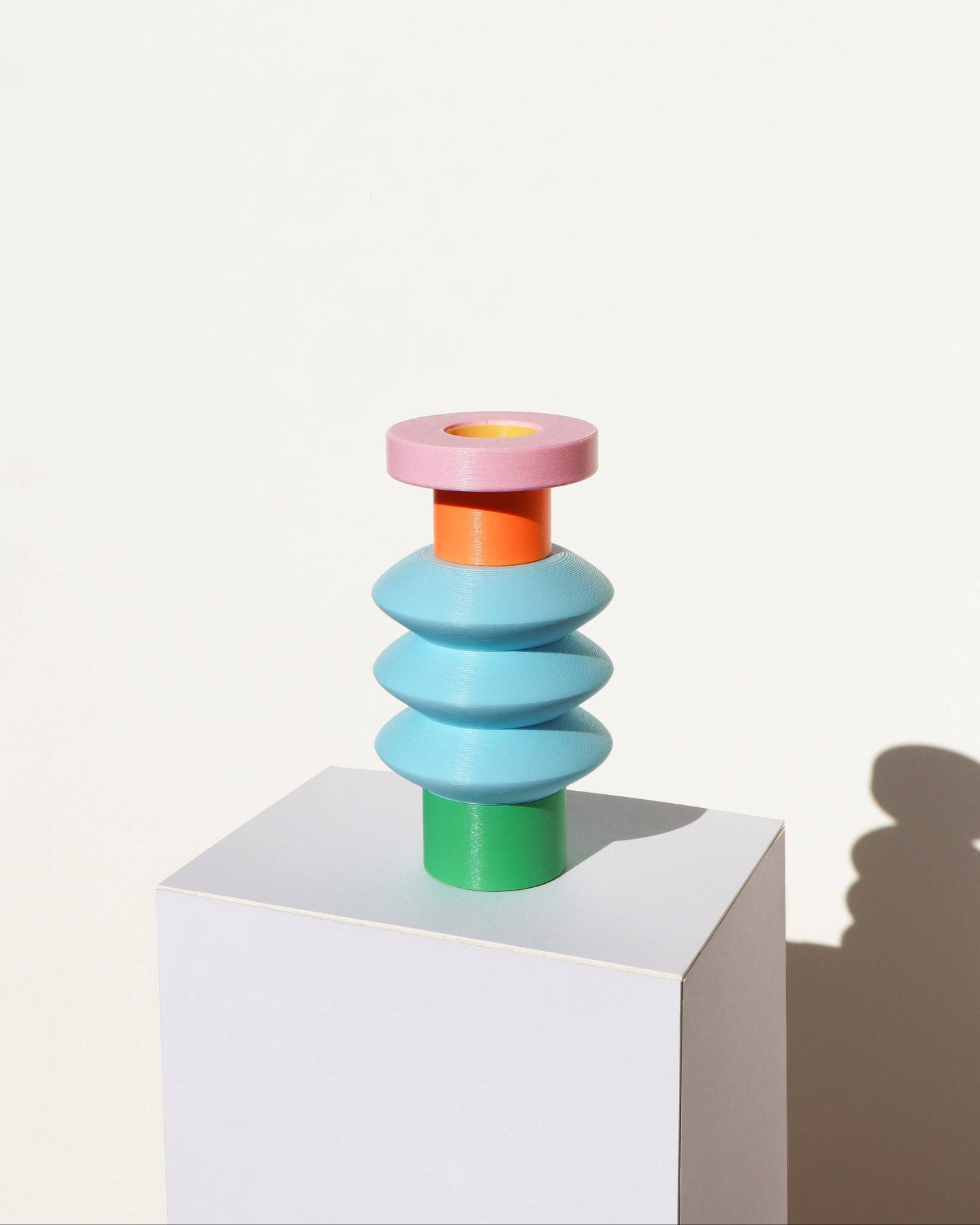 Space Color Block Vase