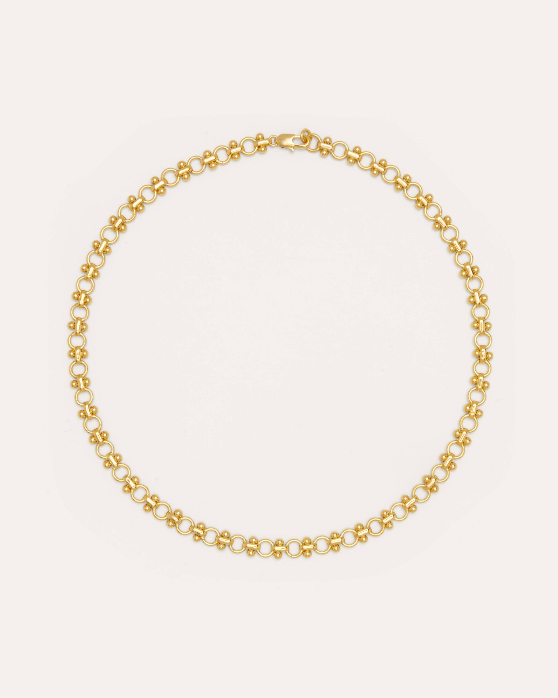 Sun Brass Choker Necklace Yam Jewelry